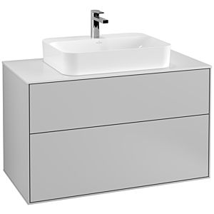 Villeroy and Boch Finion Villeroy and Boch Finion G35100GJ 100x60.3cm, Emotion, cover plate white matt, light gray matt