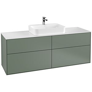 Villeroy and Boch Finion Villeroy and Boch Finion G44100GM 160x60.3cm, Emotion, cover plate matt white, Olive Matt Lacquer