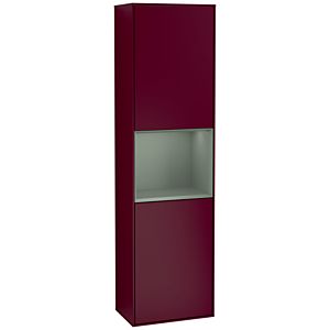 Villeroy und Boch Finion Hochschrank G460GMHB 41,8x151,6cm, links, Emotion, Regal Olive Matt Lacquer, Peony Matt
