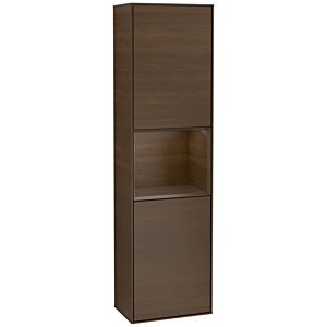 Villeroy und Boch Finion Hochschrank G460GNGN 41,8x151,6cm, links, Emotion, Regal Walnut veneer, Walnut veneer