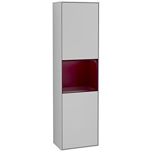 Villeroy und Boch Finion Hochschrank G460HBGJ 41,8x151,6cm, links, Emotion, Regal Peony Matt Lacquer, Light grey matt