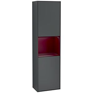 Villeroy et Boch armoire Finion G460HBHG 41.8x151.6cm, gauche, émotion, étagère Peony Matt Laque, Midnight Blue Matt Lacquer