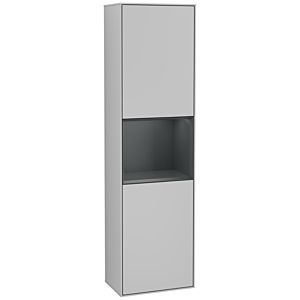 Villeroy und Boch Finion Hochschrank G460HGGJ 41,8x151,6cm, links, Emotion, Regal Midnight Blue Matt Lacquer, Light grey matt