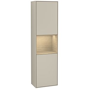 Villeroy und Boch Finion Hochschrank G460PCHH 41,8x151,6cm, links, Emotion, Regal Oak Venerr, Sand Matt Lacquer