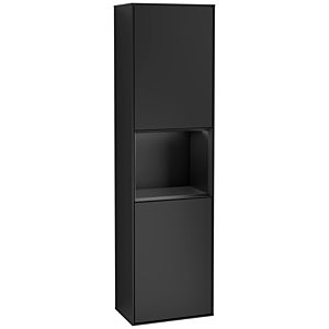 Villeroy und Boch Finion Hochschrank G460PDPD 41,8x151,6cm, links, Emotion, Regal Black matt lacquer, Black matt lacquer