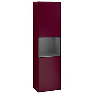Villeroy et Boch armoire Finion G470GKHB 41.8x151.6cm, droite, émotion, étagère Anthracite Matt , Peony Matt