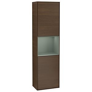 Villeroy and Boch Finion cabinet G470GMGN 41.8x151.6cm, right, emotion, shelf Olive Matt Lacquer , Olive Matt Lacquer veneer