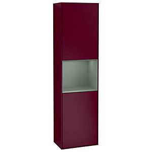 Villeroy and Boch Finion cabinet G470GMHB 41.8x151.6cm, right, emotion, shelf Olive Matt Lacquer , Peony Matt