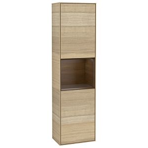 Villeroy und Boch Finion Hochschrank G470GNPC 41,8x151,6cm, rechts, Emotion, Regal Walnut Veneer, Oak Veneer
