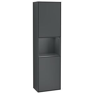Villeroy und Boch Finion Hochschrank G470HGHG 41,8x151,6cm, rechts, Emotion, Regal Midnight Blue Matt Lacquer, Midnight Blue Matt Lacquer