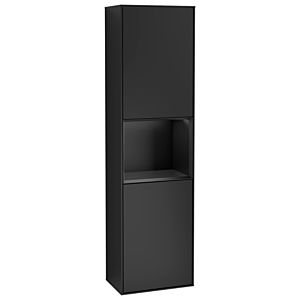 Villeroy und Boch Finion Hochschrank G470PDPD 41,8x151,6cm, rechts, Emotion, Regal Black matt lacquer, Black matt lacquer
