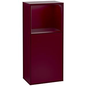 Villeroy et Boch Finion armoire latérale G500HBHB 41.8x93.6cm, gauche, émotion, étagère au-dessus Peony Matt , Peony Matt