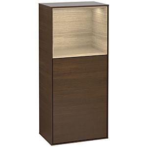 Villeroy and Boch Finion side cabinet G510PCGN 41.8x93.6cm, right, emotion, shelf above Oak Veneer , Oak Veneer veneer