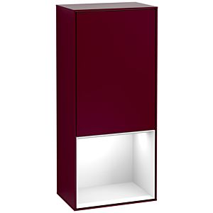 Villeroy et Boch Finion armoire latérale G540GFHB 41,8 cm, gauche, émotion, étagère sous Glossy White , Peony Matt