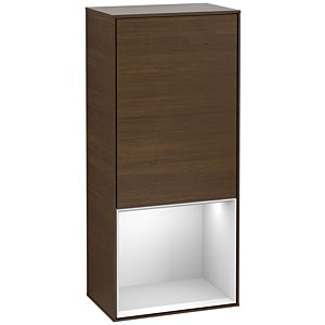 Villeroy and Boch Finion side cabinet G550MTGN 41.8cm, right, emotion, shelf below White Matt , White Matt veneer