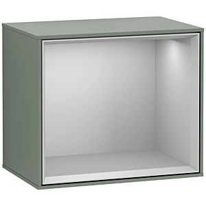 Villeroy and Boch Finion module G580GJGM 41.8x35.6x27cm, Emotion, shelf light gray, Olive Matt Lacquer