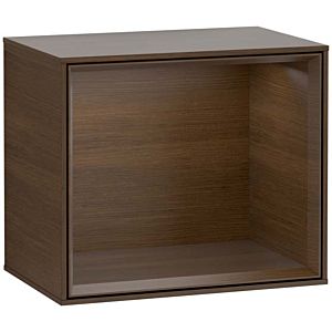 Villeroy und Boch Finion Regalmodul G580GNGN 41,8x35,6x27cm, Emotion, Regal Walnut Veneer, Walnut veneer