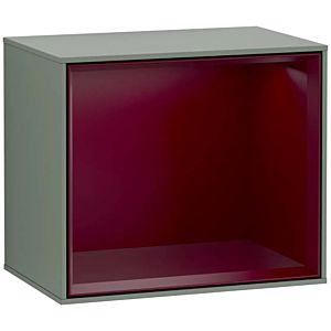 Villeroy and Boch Finion module G580HBGM 41.8x35.6x27cm, Emotion, shelf Peony Matt , Olive Matt Lacquer