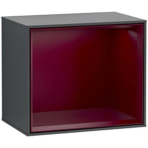 Villeroy and Boch Finion module G580HBHG 41.8x35.6x27cm, Emotion, shelf Peony Matt , Midnight Blue Matt Lacquer