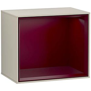 Villeroy und Boch Finion Regalmodul G580HBHH 41,8x35,6x27cm, Emotion, Regal Peony Matt, Sand Matt Lacquer