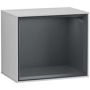 Villeroy and Boch Finion module G580HGGJ 41.8x35.6x27cm, Emotion, shelf Midnight Blue , light gray matt