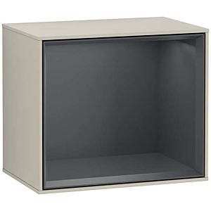 Villeroy und Boch Finion Regalmodul G580HGHH 41,8x35,6x27cm, Emotion, Regal Midnight Blue, Sand Matt Lacquer
