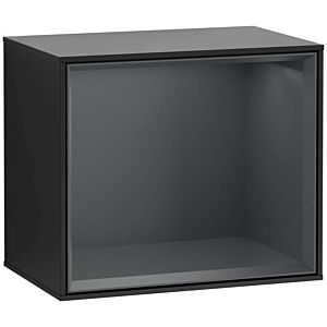 Villeroy und Boch Finion Regalmodul G580HGPD 41,8x35,6x27cm, Emotion, Regal Midnight Blue, Black matt lacquer