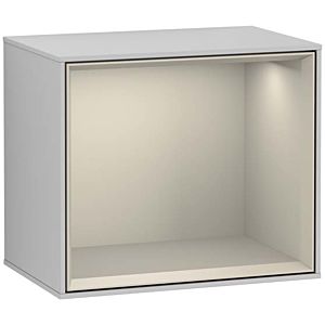 Villeroy and Boch Finion module G580HHGJ 41.8x35.6x27cm, Emotion, shelf Sand matt, light gray matt
