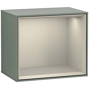 Villeroy and Boch Finion module G580HHGM 41.8x35.6x27cm, Emotion, shelf Sand matt, Olive Matt Lacquer