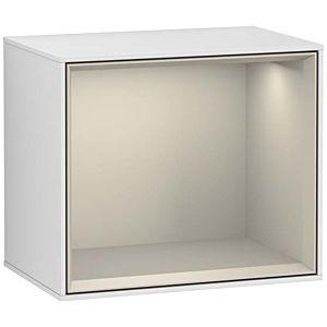 Villeroy und Boch Finion Regalmodul G580HHMT 41,8x35,6x27cm, Emotion, Regal Sand Matt, White matt lacquer