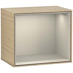 Villeroy and Boch Finion module G580HHPC 41.8x35.6x27cm, Emotion, shelf Sand matt, Oak Veneer