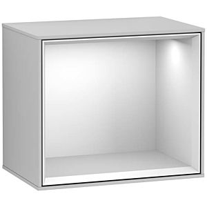 Villeroy and Boch Finion module G580MTGJ 41.8x35.6x27cm, Emotion, shelf White Matt , light gray matt
