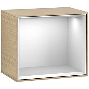 Villeroy and Boch Finion module G580MTPC 41.8x35.6x27cm, Emotion, shelf White Matt , Oak Veneer