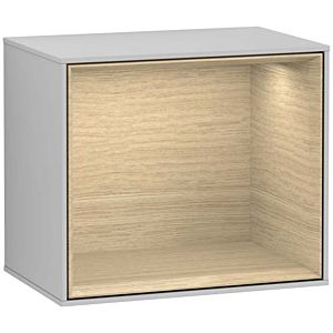 Villeroy and Boch Finion module G580PCGJ 41.8x35.6x27cm, Emotion, shelf Oak Veneer , light gray matt