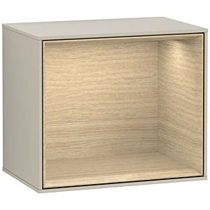 Villeroy and Boch Finion module G580PCHH 41.8x35.6x27cm, Emotion, shelf Oak Veneer , Sand Matt Lacquer