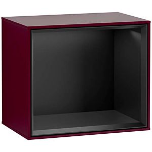 Villeroy et Boch module d&#39; Finion G580PDHB 41.8x35.6x27cm, Emotion, étagère Black Matt, Peony Matt