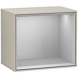 Villeroy und Boch Finion Regalmodul G590GJHH 41,8x35,6cm, Ladestation, Emotion, Regal Light Grey, Sand Matt Lacquer