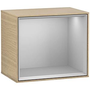 Villeroy und Boch Finion Regalmodul G590GJPC 41,8x35,6cm, Ladestation, Emotion, Regal Light Grey, Oak Veneer