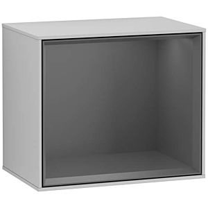 Villeroy et Boch module d&#39; Finion G590GKGJ 41.8x35.6cm, station de charge, Emotion, étagère Antracite Matt, Gris clair mat