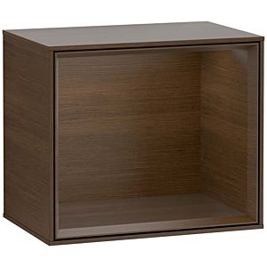 Villeroy und Boch Finion Regalmodul G590GNGN 41,8x35,6cm, Ladestation, Emotion, Regal Walnut Veneer, Walnut veneer