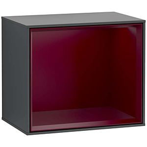 Villeroy und Boch Finion Regalmodul G590HBHG 41,8x35,6cm, Ladestation, Emotion, Regal Peony Matt, Midnight Blue Matt Lacquer