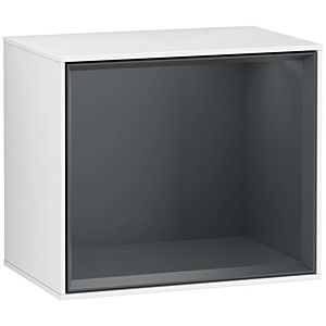 Villeroy und Boch Finion Regalmodul G590HGGF 41,8x35,6cm, Ladestation, Emotion, Regal Midnight Blue, Glossy white lacquer
