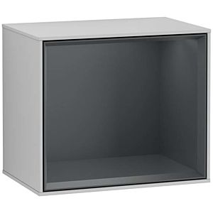 Villeroy und Boch Finion Regalmodul G590HGGJ 41,8x35,6cm, Ladestation, Emotion, Regal Midnight Blue, Light grey matt