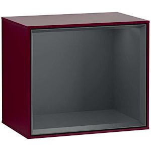 Villeroy und Boch Finion Regalmodul G590HGHB 41,8x35,6cm, Ladestation, Emotion, Regal Midnight Blue, Peony Matt