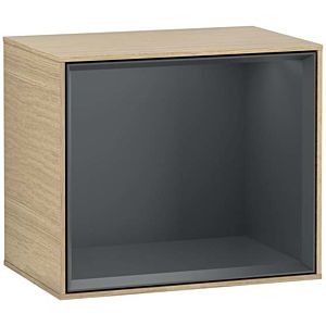 Villeroy and Boch Finion module G590HGPC 41.8x35.6cm, charging station, emotion, shelf midnight Blue , Oak Veneer