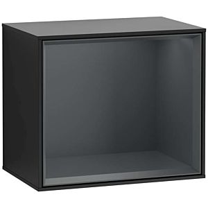 Villeroy und Boch Finion Regalmodul G590HGPD 41,8x35,6cm, Ladestation, Emotion, Regal Midnight Blue, Black matt lacquer