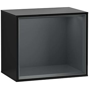 Villeroy und Boch Finion Regalmodul G590HGPH 41,8x35,6cm, Ladestation, Emotion, Regal Midnight Blue, Glossy Black Lacquer
