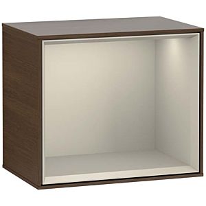 Villeroy und Boch Finion Regalmodul G590HHGN 41,8x35,6cm, Ladestation, Emotion, Regal Sand Matt, Walnut veneer