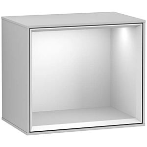 Villeroy and Boch Finion module G590MTGJ 41.8x35.6cm, charging station, Emotion, shelf White Matt , light gray matt