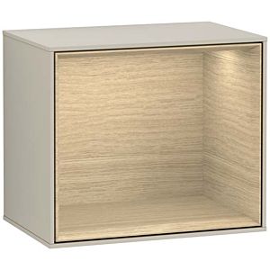 Villeroy and Boch Finion module G590PCHH 41.8x35.6cm, charging station, emotion, shelf Oak Veneer , Sand Matt Lacquer
